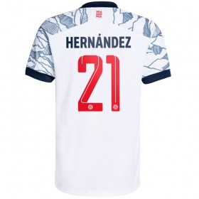 Jalkapallo Pelipaidat FC Bayern München Lucas Hernandez 21 Kolmaspaita 2021-2022 Lyhythihainen